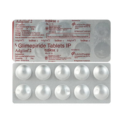 Adglim 2mg Strip Of 10 Tablets
