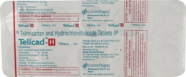 Telicad H Strip Of 10 Tablets