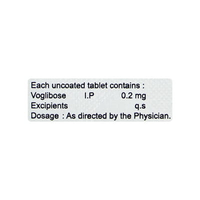 Voglicad 0.2mg Strip Of 10 Tablets