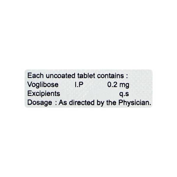 Voglicad 0.2Mg Strip Of 10 Tablets