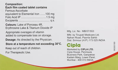 Hb Set Strip Of 10 Tablets