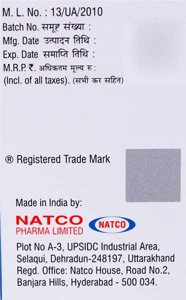 Erlonat 150mg Bottle Of 30 Tablets