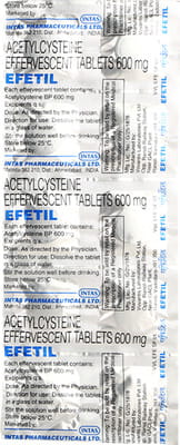 Efetil 600mg Strip Of 10 Effervescent Tablets
