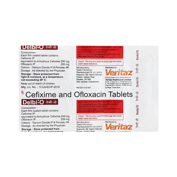Delbi O Strip Of 10 Tablets