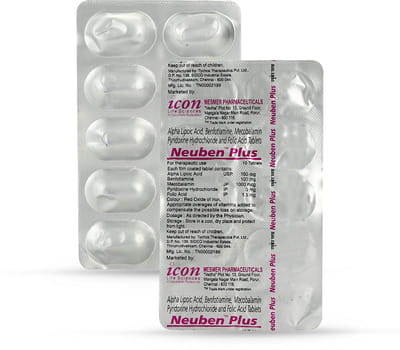 Neuben Plus Strip Of 10 Tablets