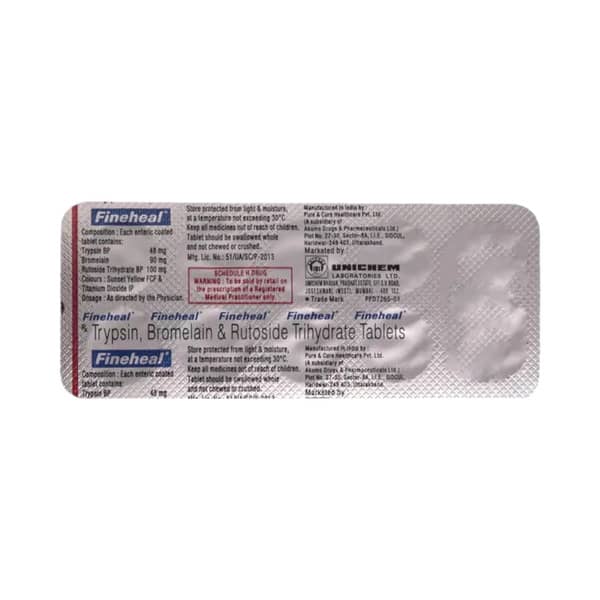 Fineheal Strip Of 10 Tablets