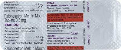 Eme Od 0.5mg Strip Of 10 Tablets