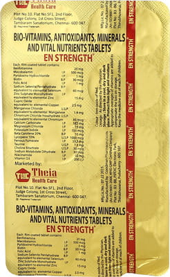 En Strength Strip Of 10 Tablets