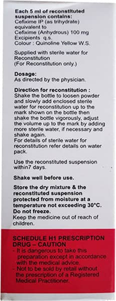 Zofix 100mg Dry Syrup 30ml