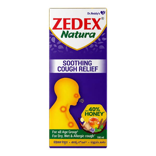 Zedex Natural Syrup 100Ml