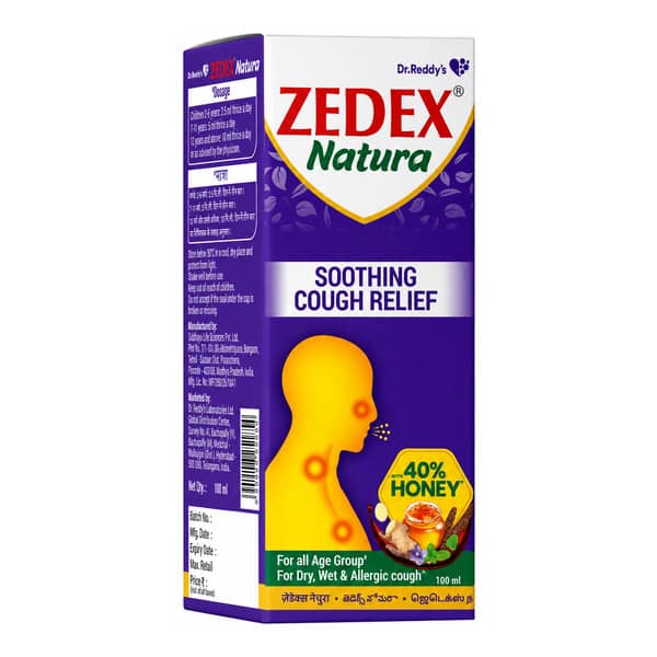 Zedex Natural Syrup 100Ml