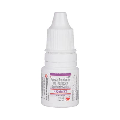 4 Quin Kt Bottle Of 5ml Eye Drops