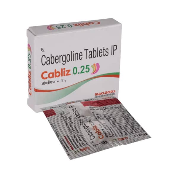Cabliz 0.25Mg Strip Of 2 Tablets