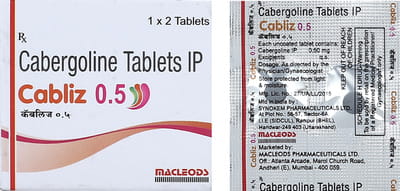Cabliz 0.5mg Strip Of 2 Tablets