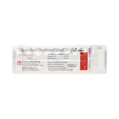 Miliana Strip Of 21 Tablets