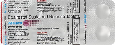 Alrista 150mg Sr Strip Of 10 Tablets