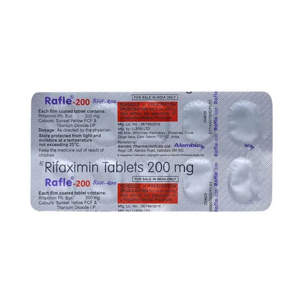Rafle 200Mg Strip Of 10 Tablets