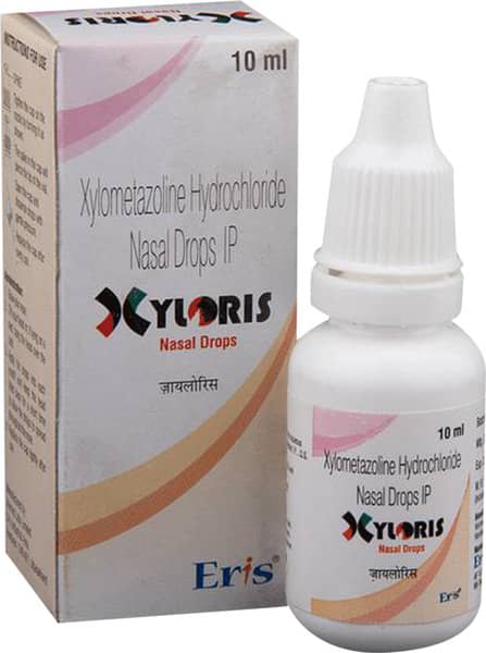 Xyloris 0.1% Nasal Drops 10Ml