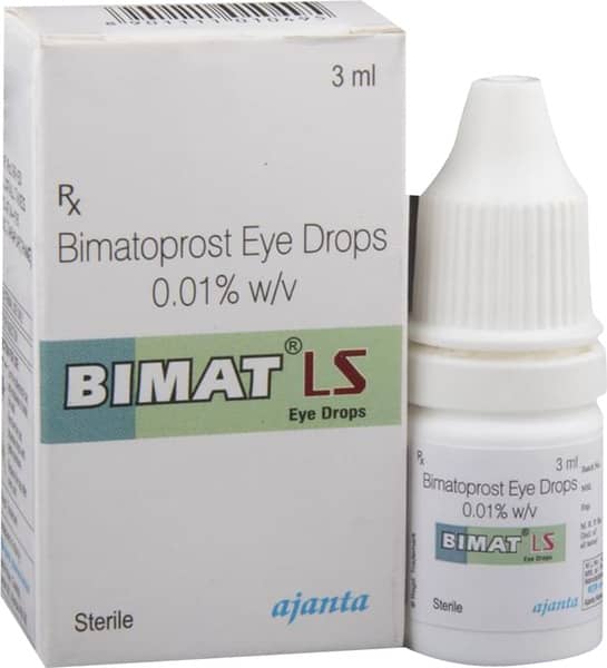 Bimat Ls Bottle Of 3ml Eye Drops