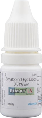 Bimat Ls Bottle Of 3ml Eye Drops