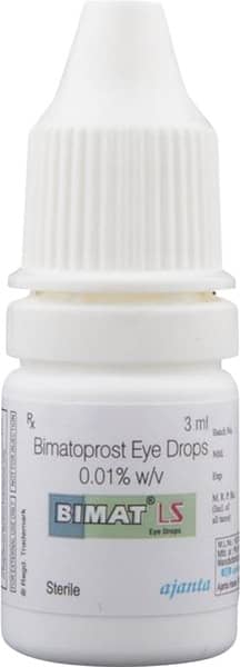 Bimat Ls Bottle Of 3ml Eye Drops