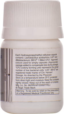 Bactiv Bottle Of 10 Probiotic Veg Capsules