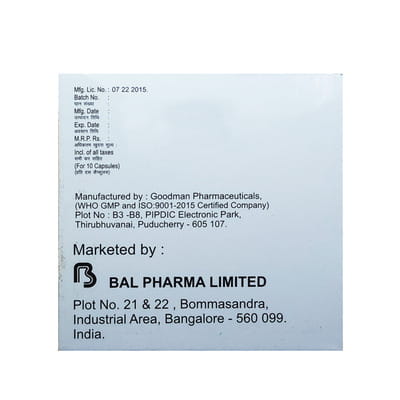 Regafix Strip Of 10 Capsules