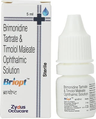 Briopt Bottle Of 5ml Eye Drops