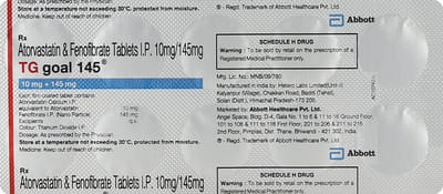 Tggoal 145mg Strip Of 10 Tablets