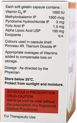 Vibrania D Strip Of 10 Capsules