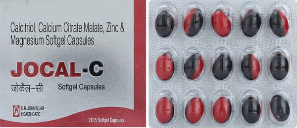 Jocal C Strip Of 15 Softgel Capsules
