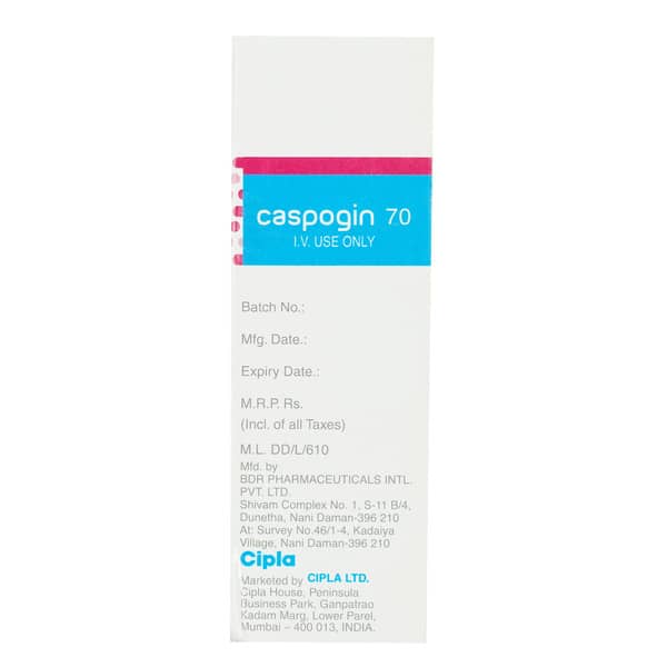 Caspogin 70Mg Dry Vial Of 1 Powder For Injection