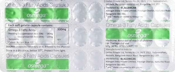 Osmega Strip Of 30 Capsules