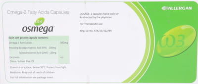 Osmega Strip Of 30 Capsules