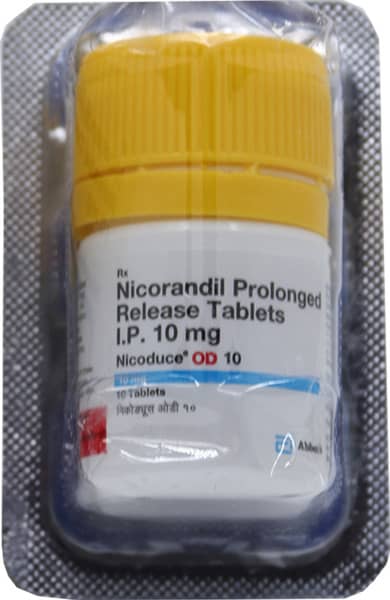 Nicoduce Od 10Mg Bottle Of 10 Tablets