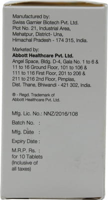 Nicoduce Od 10mg Bottle Of 10 Tablets