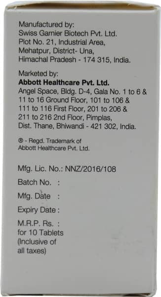 Nicoduce Od 10Mg Bottle Of 10 Tablets