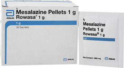 Rowasa 1gm Sachet Of 1852mg Pellets