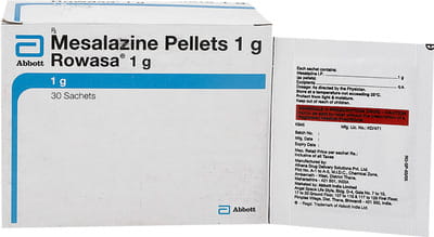 Rowasa 1gm Sachet Of 1852mg Pellets