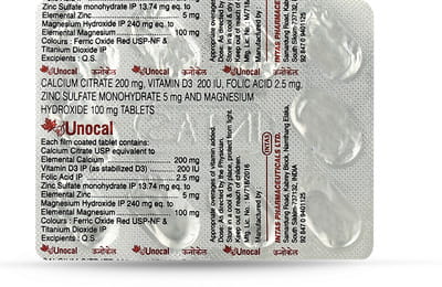 Unocal Strip Of 10 Tablets
