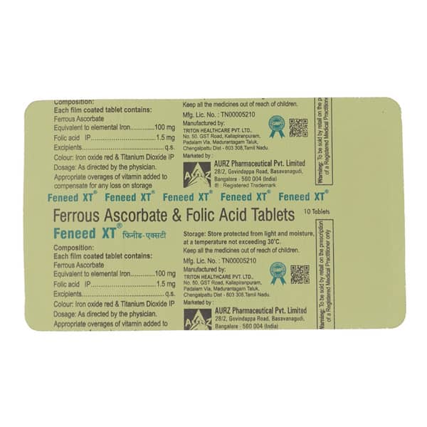 Feneed Xt Strip Of 10 Tablets