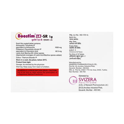 Boostim Lb Sr 1gm Strip Of 10 Tablets