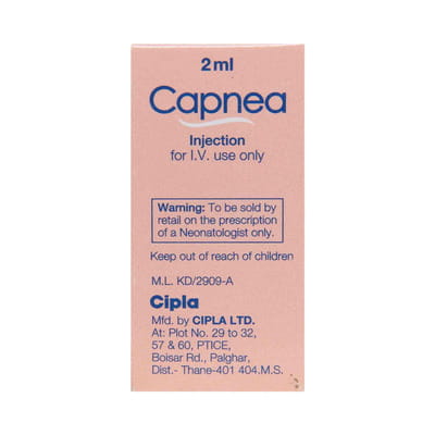 Capnea 20mg Vial Of 2ml Injection