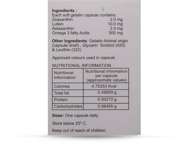 Retinox Strip Of 10 Capsules