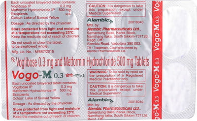 Vogo M 0.3mg Strip Of 10 Tablets