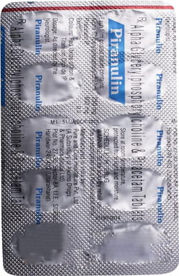 Piranulin Strip Of 10 Tablets