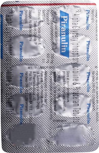 Piranulin Strip Of 10 Tablets