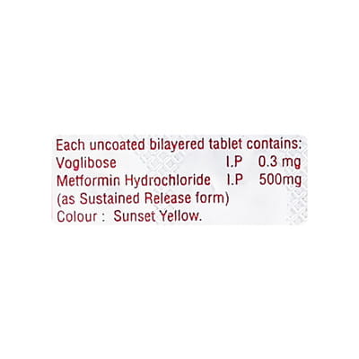 Voglicad M 0.3mg Strip Of 10 Tablets