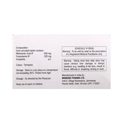 Mefkind Forte Strip Of 10 Tablets