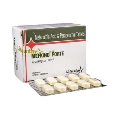 Mefkind Forte Strip Of 10 Tablets